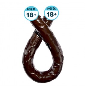 QUER - Realistic Dual Headed Dragon Dildo (Full Length:45cm - Diameter:4.8cm)
